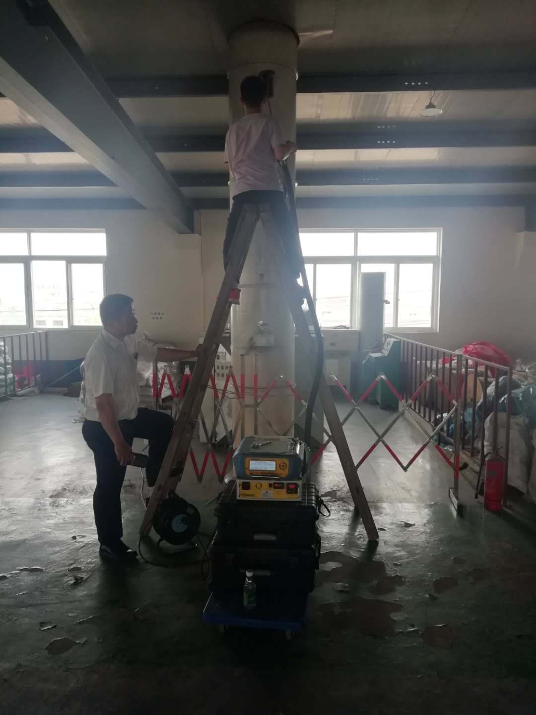 江蘇省環科院做高溫電纜行業揮發有機物排放測試